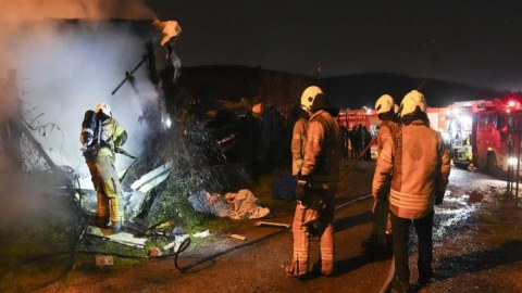 Türkiyədə fabrikdə yanğın - FOTO