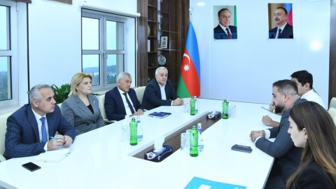 BMU ilə “Sara Logistics” MMC arasında əməkdaşlıq müzakirə edilib - FOTO
