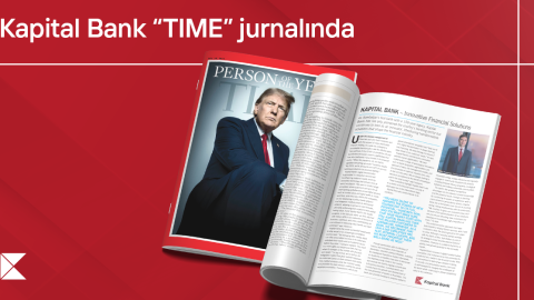 Kapital Bank &ldquo;TIME&rdquo; jurnalında&nbsp;