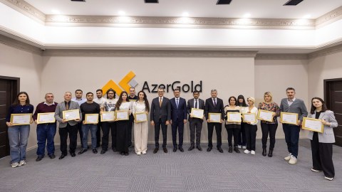 “AzerGold” və MEDİA jurnalistlərlə görüş keçirdi - FOTOLAR