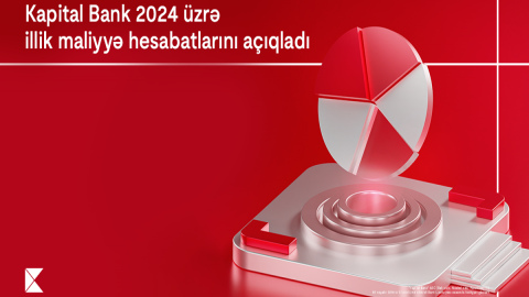 Kapital Bank 2024-cü il üzrə maliyyə nəticələrini elan etdi