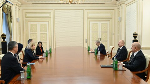 Prezident “Franklin Templeton” şirkətinin rəhbərliyini qəbul edib