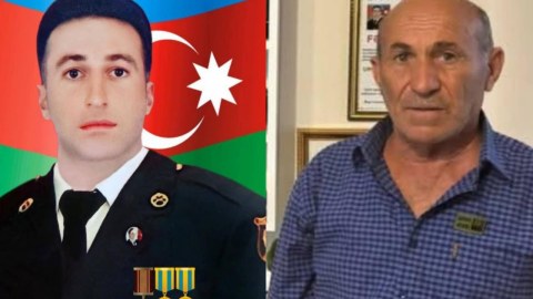 Şəhid atası vəfat edib