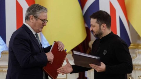 Ukrayna ilə Britaniya arasında yeni sazişin gizli hissəsi var - Zelenski