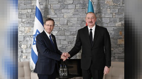 İlham Əliyev israilli həmkarı ilə GÖRÜŞDÜ