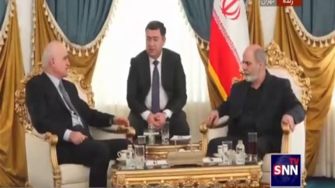 Şahin Mustafayev İran Ali Milli Təhlükəsizlik Şurasının katibi ilə görüşdü