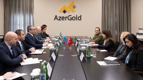 &ldquo;AzerGold&rdquo;da Türkiyə XİN-in nümayəndə heyəti ilə görüş keçirildi
