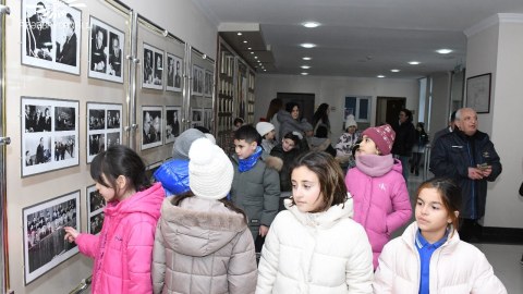Şagirdlər &ldquo;Azərbaycanfilm&rdquo; kinostudiyasında olublar