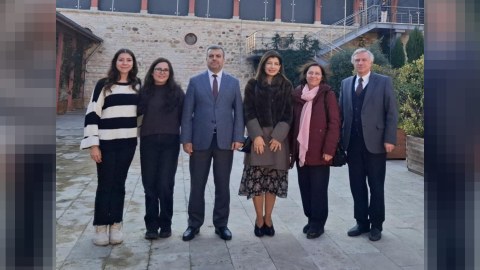 Günay Əfəndiyeva İstanbulda görüşlər keçirdi - FOTO