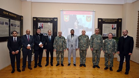 Səudiyyə ilə Azərbaycan arasında hərbi təhsil əməkdaşlığı müzakirə olundu