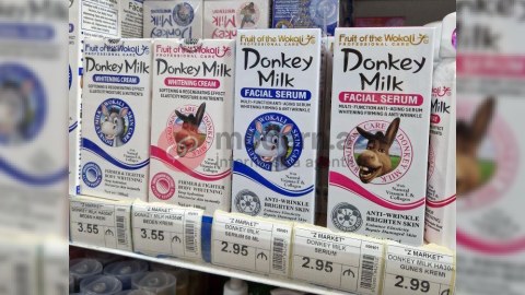 Bakıdakı marketdə eşşək südü satılır? - QİYMƏT