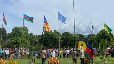 Yeni Kaledoniyada yenidən Azərbaycan bayrağı dalğalandı