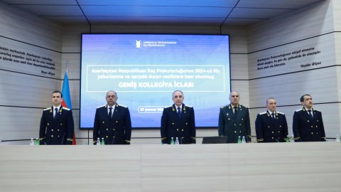Kamran Əliyev kollegiya iclası keçirdi