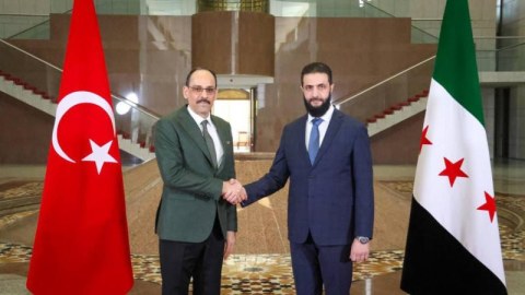İbrahim Kalın Suriyada: yeni hakimiyyətlə görüşdü - FOTO