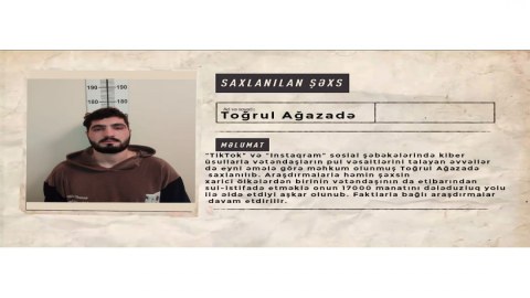 Sosial şəbəkələrdə əcnəbinin 17 min manatını ələ keçirdi