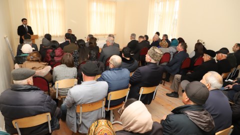 Neftçalanın icra başçısı səyyar görüş keçirib
