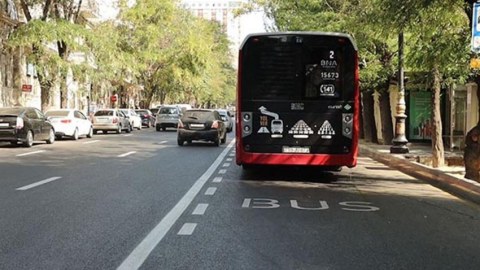Avtobus zolaqlarının uzunluğu 160 km-ə çatdırılacaq