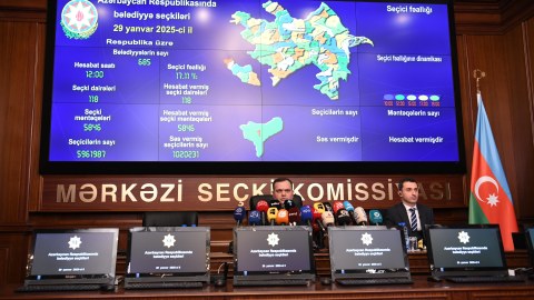 MSK saat 17.00-a olan seçici fəallığını açıqladı - Cəmi 28.77 faiz