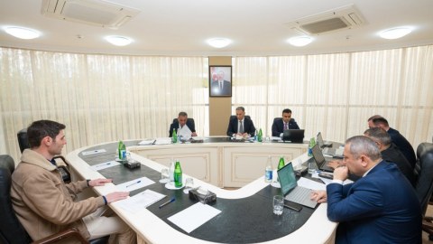 Rəşad Nəbiyev Qusarda vətəndaşları qəbul edib