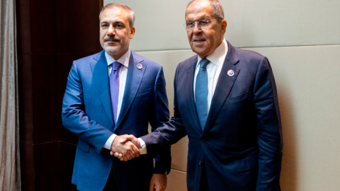 Fidan Lavrovla Suriyanı müzakirə etdi