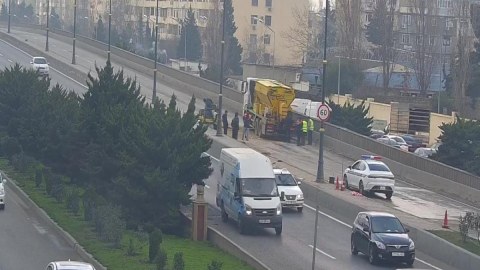 Babək prospekti təmir işləri ilə əlaqədar bağlandı