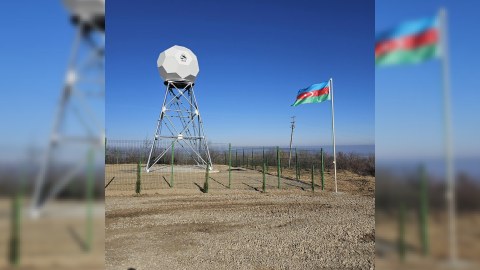 Qubada meteoroloji dopler radar quraşdırıldı - FOTO