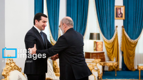 Hikmət Hacıyevlə İranın təhlükəsizlik katibi arasında müzakirələr