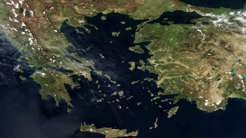 Egey dənizində ardıcıl ZƏLZƏLƏLƏR