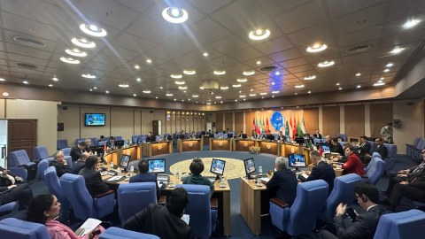 Yalçın Rəfiyev İranda səfərdədir