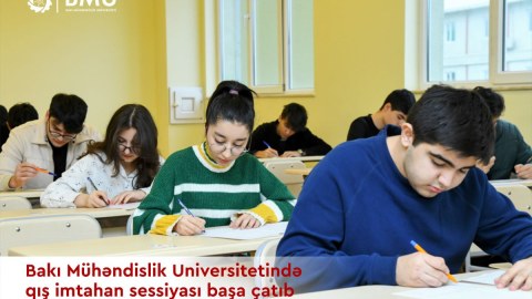 BMU-da qış imtahan sessiyası başa çatıb
