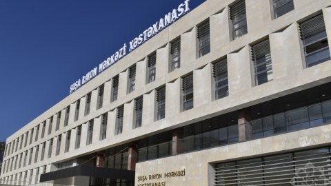 Şuşa xəstəxanası açılışa hazırdır - FOTOLAR