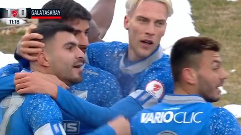 Azərbaycanlı futbolçu &ldquo;Qalatasaray&rdquo;ın qapısına qol vurdu&nbsp;- Video
