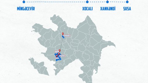 Mingəçevir-Xocalı-Xankəndi-Şuşa avtobusu açılır