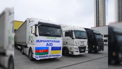 Azərbaycan Ukraynaya yardım GÖNDƏRDİ