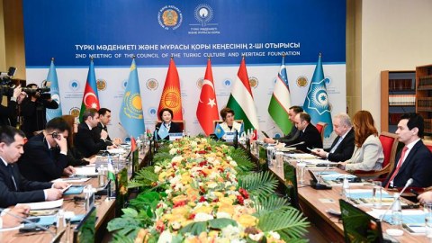 Türk Mədəniyyəti və İrsi Fondunun toplantısında protokol imzalandı