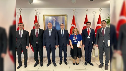 Azərbaycan və Türkiyə diplomatları bir arada