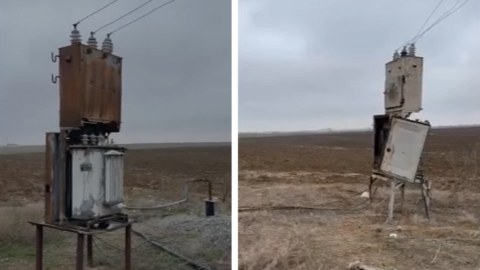 Elektrik kabelini oğurlayan şəxs tutuldu