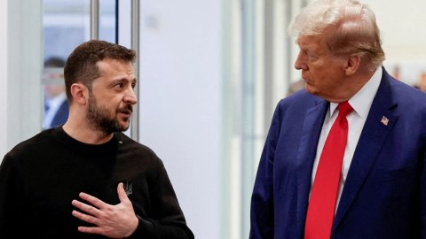 Putindən sonra Zelenski ilə danışdı