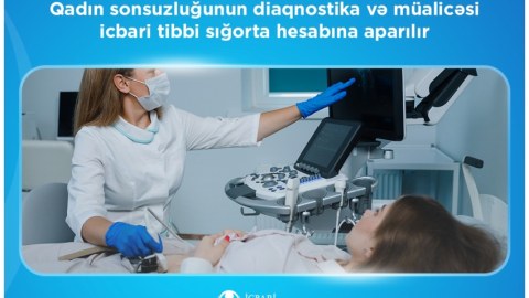 Qadın sonsuzluğunun müalicəsi pulsuzdur