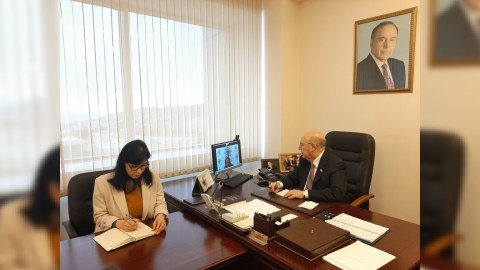 Deputat Əhliman Əmiraslanov seçiciləri qəbul edib - FOTO