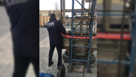 9 təhlükəli avtokranın fəaliyyəti dayandırıldı - VİDEO