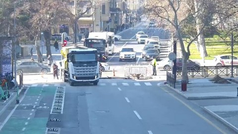 Azadlıq prospektində hərəkətə MƏHDUDİYYƏT