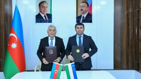 BMU ilə Özbəkistan universiteti arasında memorandum imzalanıb - FOTOLAR