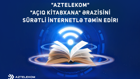 “Açıq kitabxana” genişzolaqlı internetlə təmin edildi