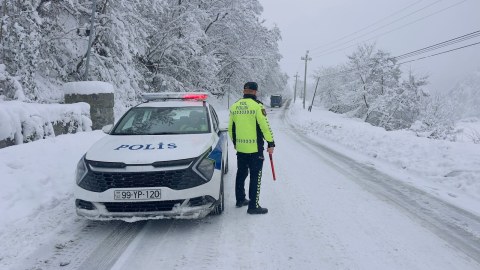 Yol polisi sürücülərə müraciət etdi