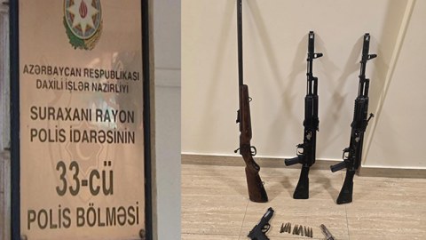 Sellofan torbadan şübhələndi, polisə məlumat verdi