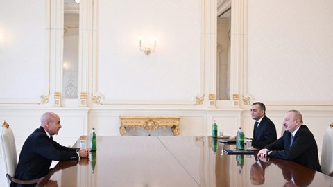 Prezident Yoxan Eliaşı qəbul etdi