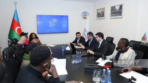 BTQ ilə xarici media nümayəndələri arasında görüş