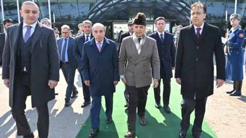 Pakistanın Baş naziri Bakıdan getdi