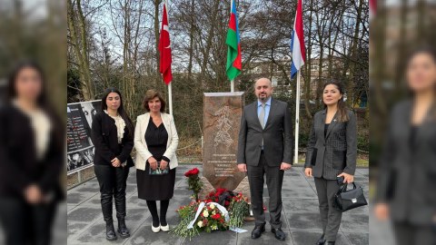 Ailəsini Xocalıda itirmiş jurnalist Niderlandda kitab təqdim etdi